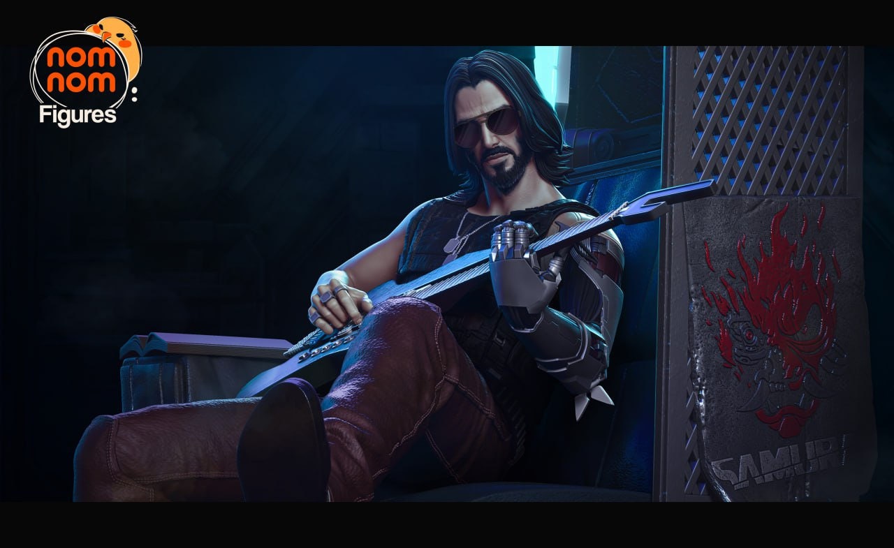 JOHNNY SILVERHAND · Cyberpunk 2077 · 179 mm