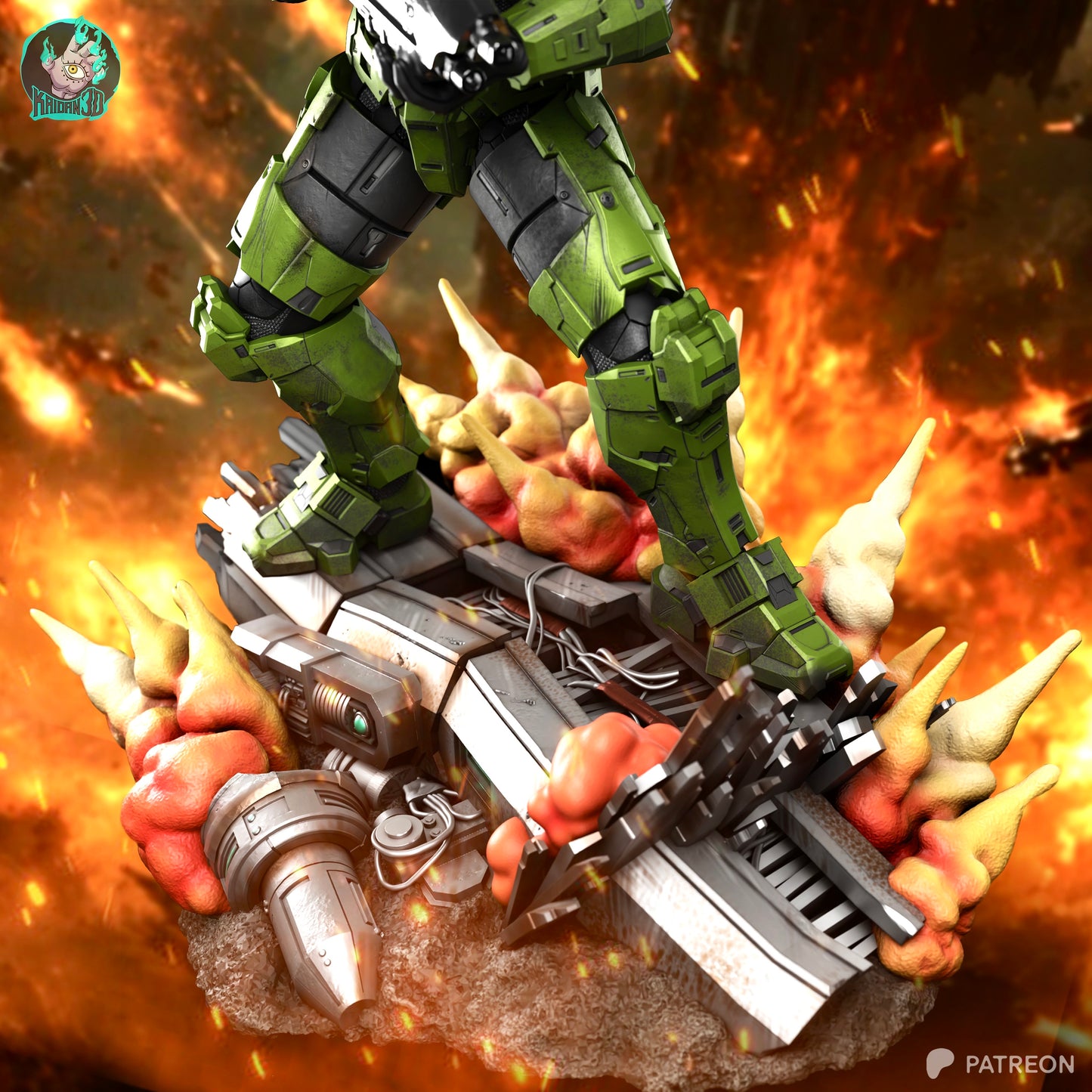 Master Chief - HALO - 34 cm