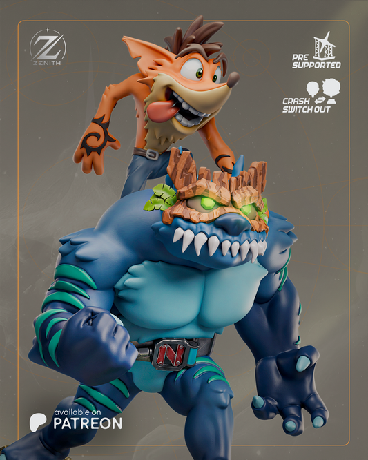 Crash Bandicoot - Titans - 30 cm