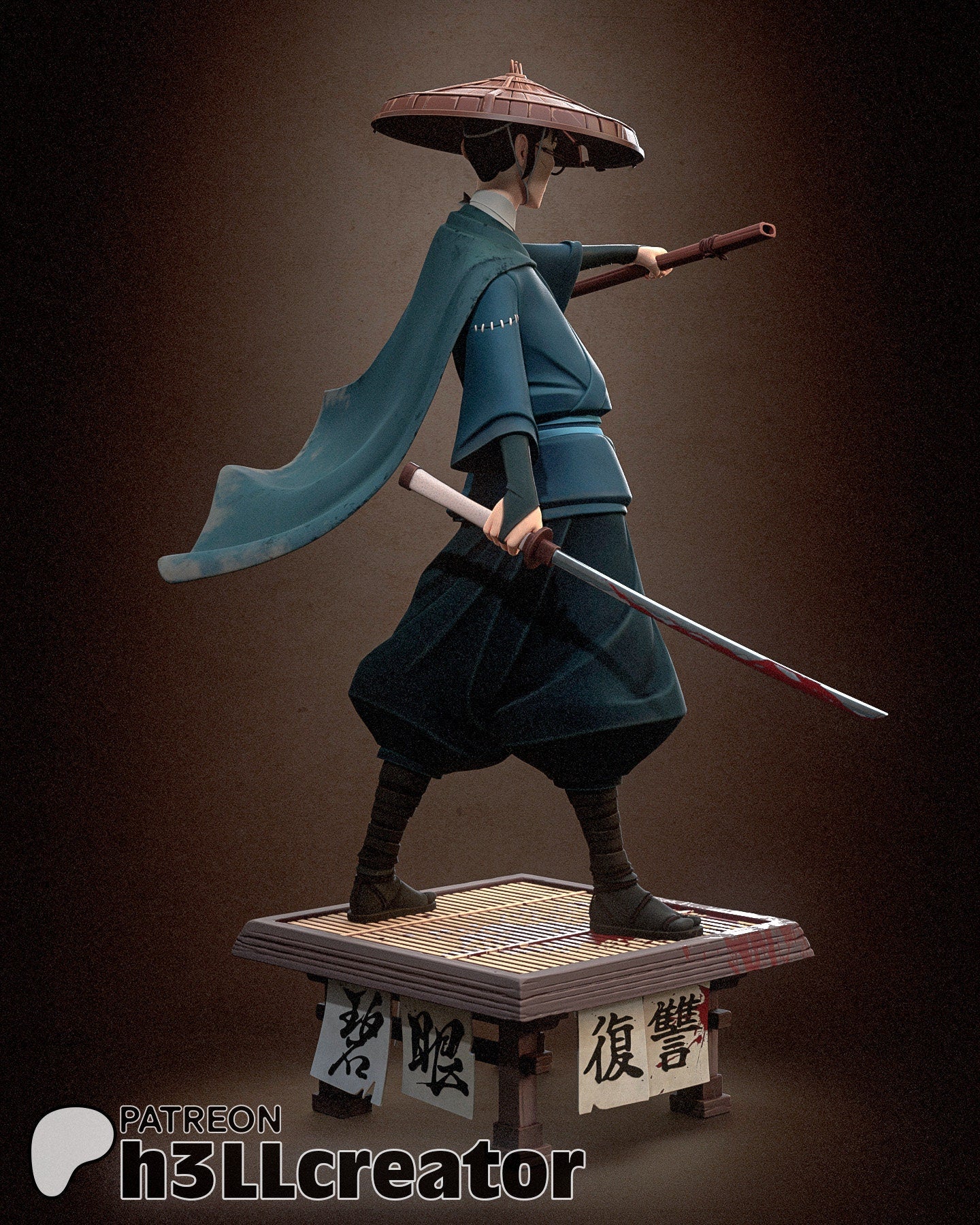 MIZU · Blue Eye Samurai · 181 mm