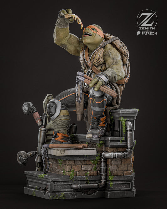 Michelangelo - TMNT - Teenage Mutant Ninja Turtles - 35.9 cm