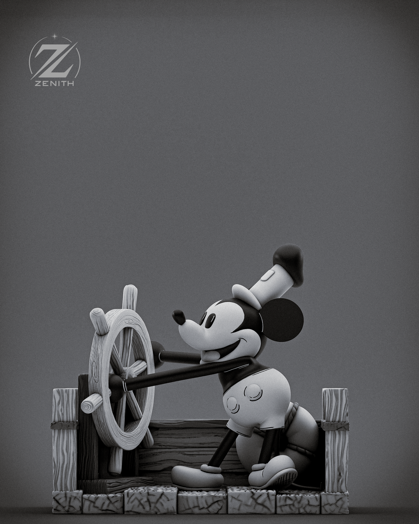 MICKEY MOUSE Steamboat Willie - 30 cm