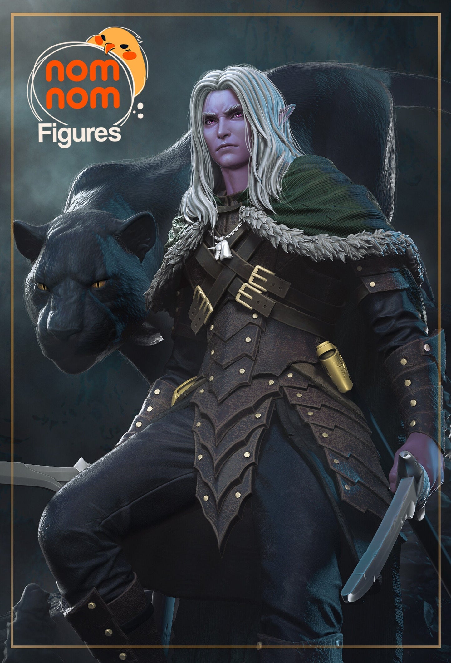 Drizzt DoUrden · BALDUR'S GATE 3 · 1:10 Scale