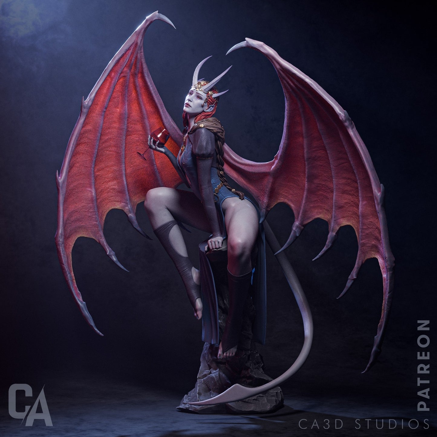Mizora · BALDURS GATE 3 · 1:12 Scale · NSFW Option
