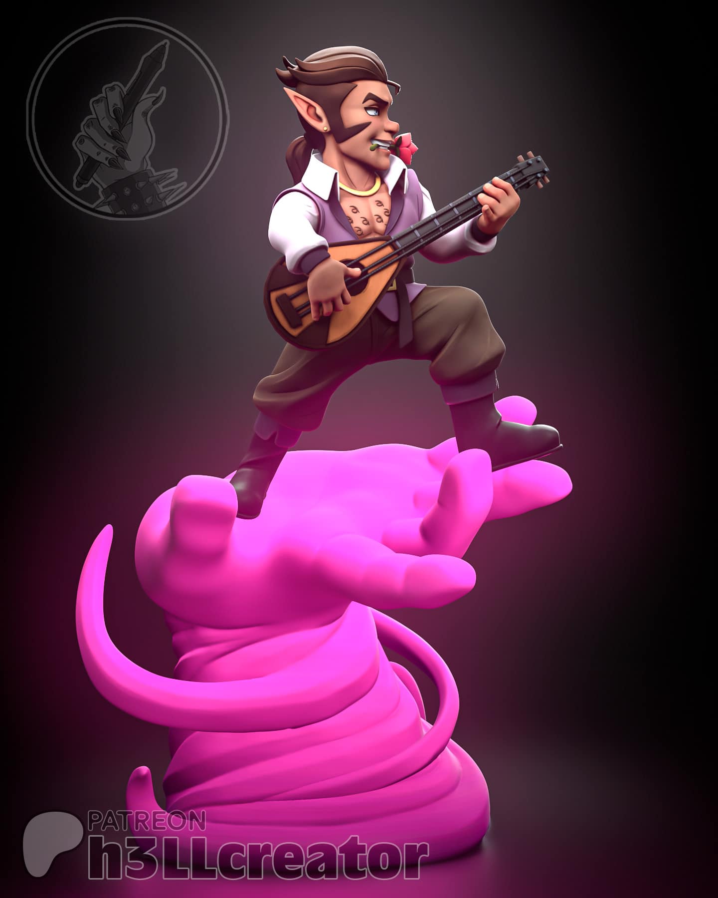 Scanlan - The Legend of Vox Machina - 280mm