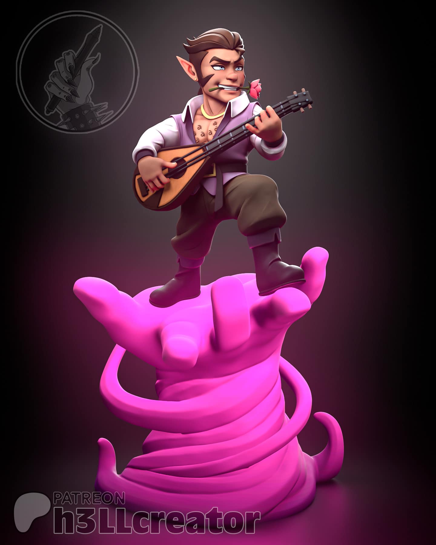 Scanlan - The Legend of Vox Machina - 280mm