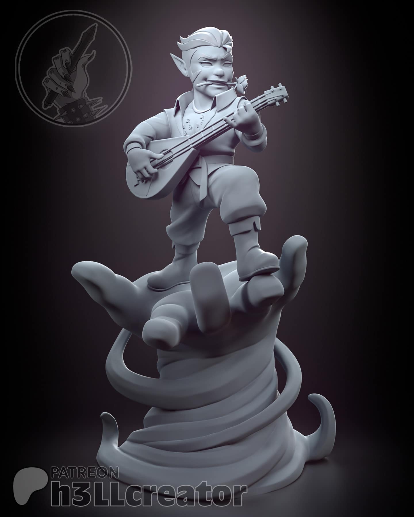 Scanlan - The Legend of Vox Machina - 280mm