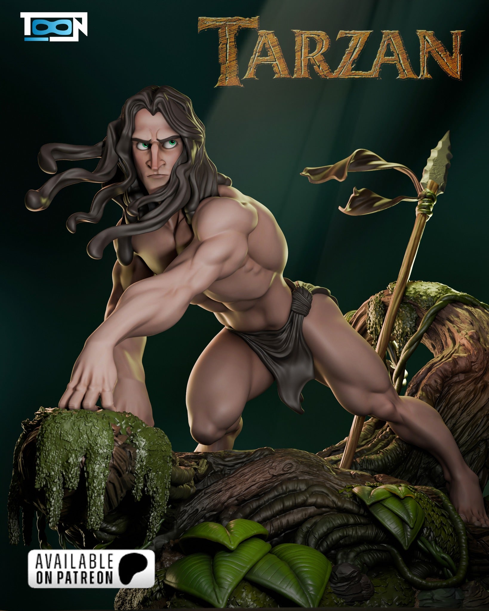 Tarzan Figure - Disney - 1:9 – Veneroso Figures