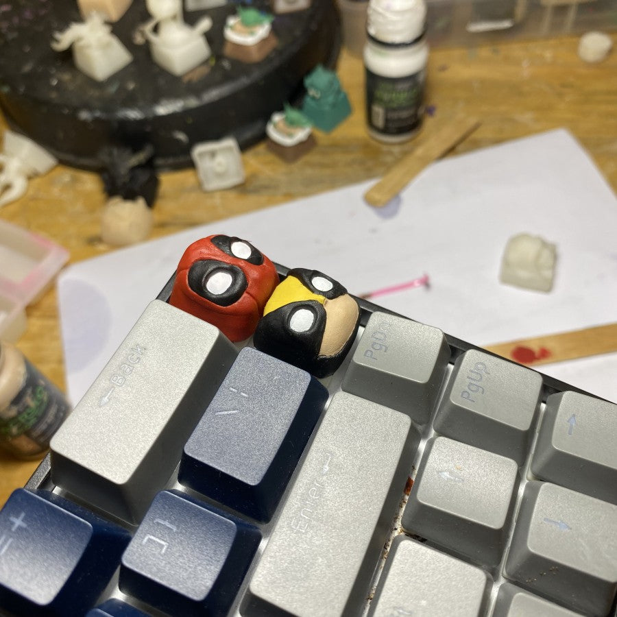 KEYCAPS · Deadpool y Wolverine · PACK