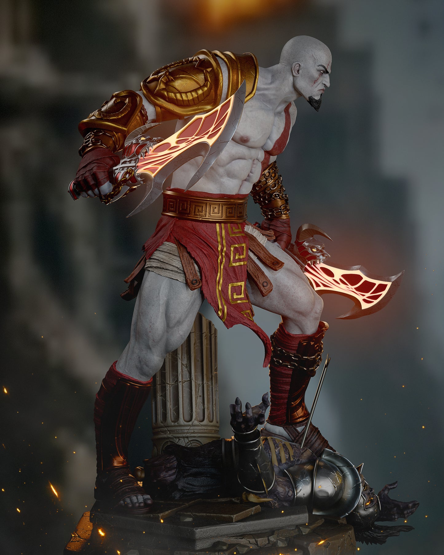 Kratos - God Of War - Escala 1:6