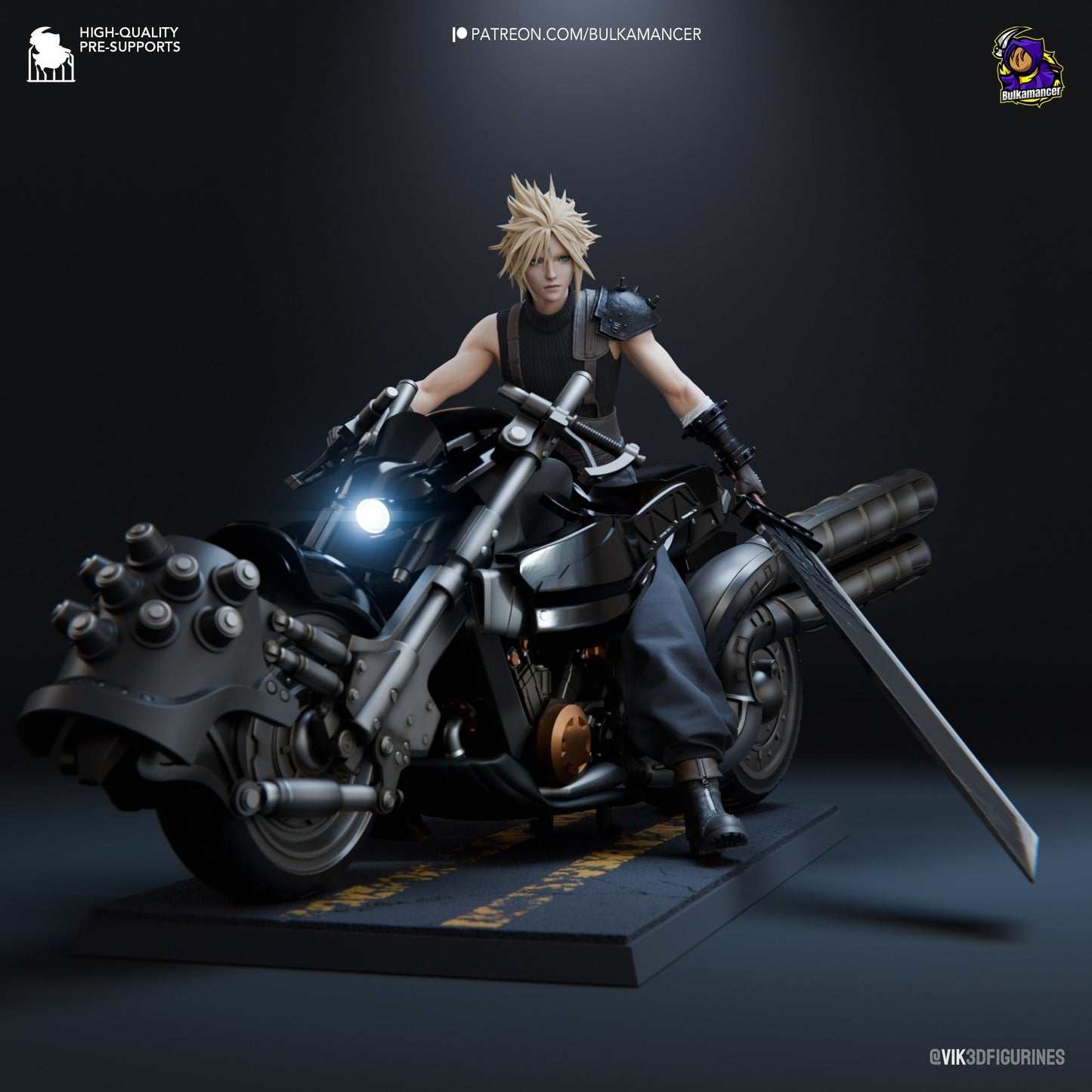 CLOUD STRIFE · Final Fantasy VII · 30 cm