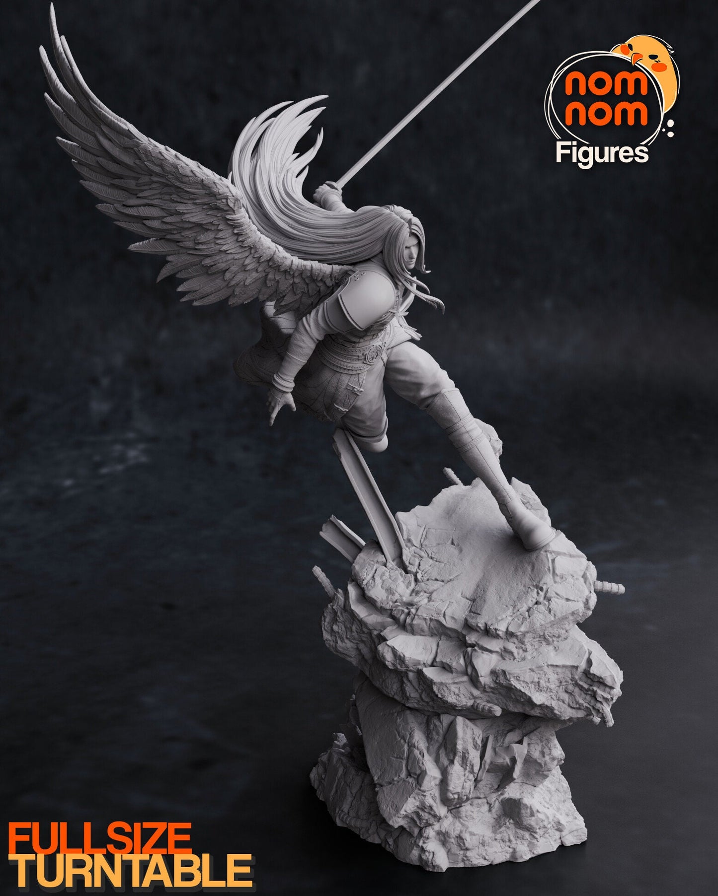 Sephiroth · FINAL FANTASY VII · NomNom Figure 376mm and 166mm