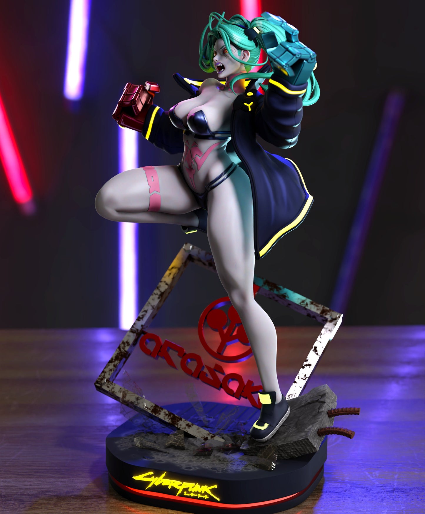 Rebecca · CYBERPUNK 2077 EDGERUNNERS · NSFW Option