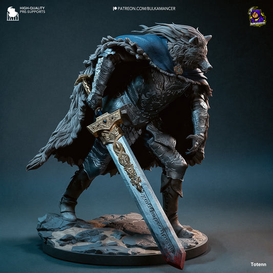 Le Chevalier Loup - 25 cm