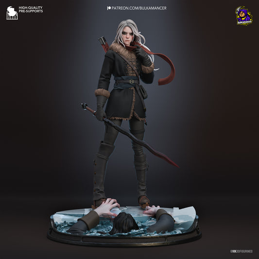 Ciri - The Witcher - The Tower of the Swallow - 30 cm