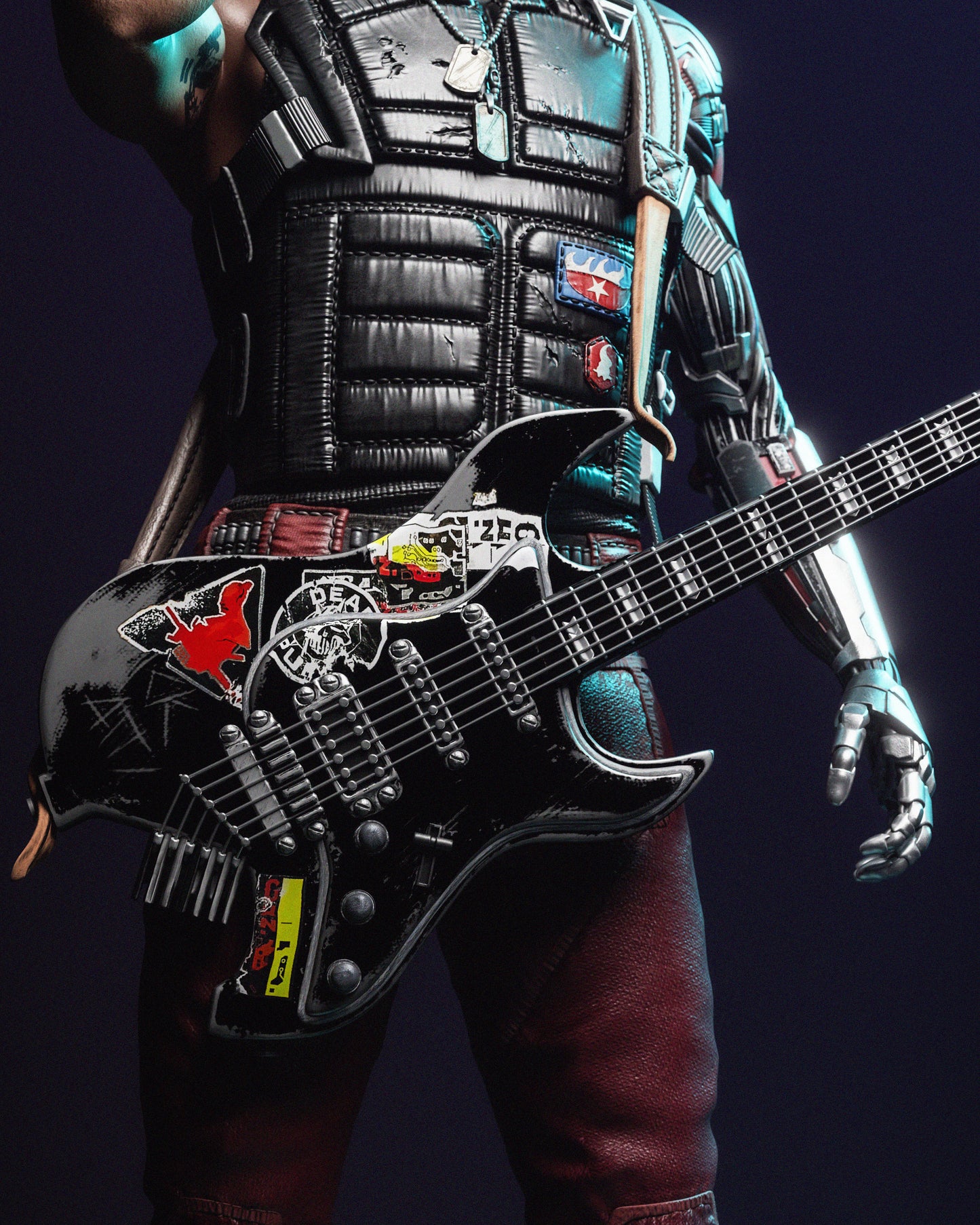Johnny Silverhand · Cyberpunk 2077 · 1:6 scale