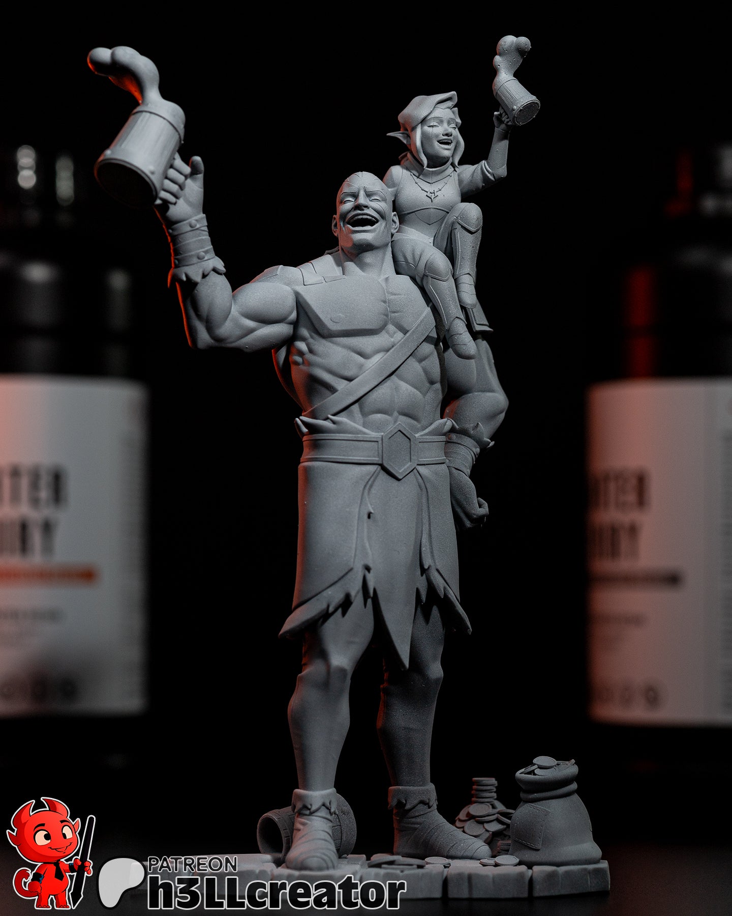 Grog et brochet - Vox Machina - 300 mm