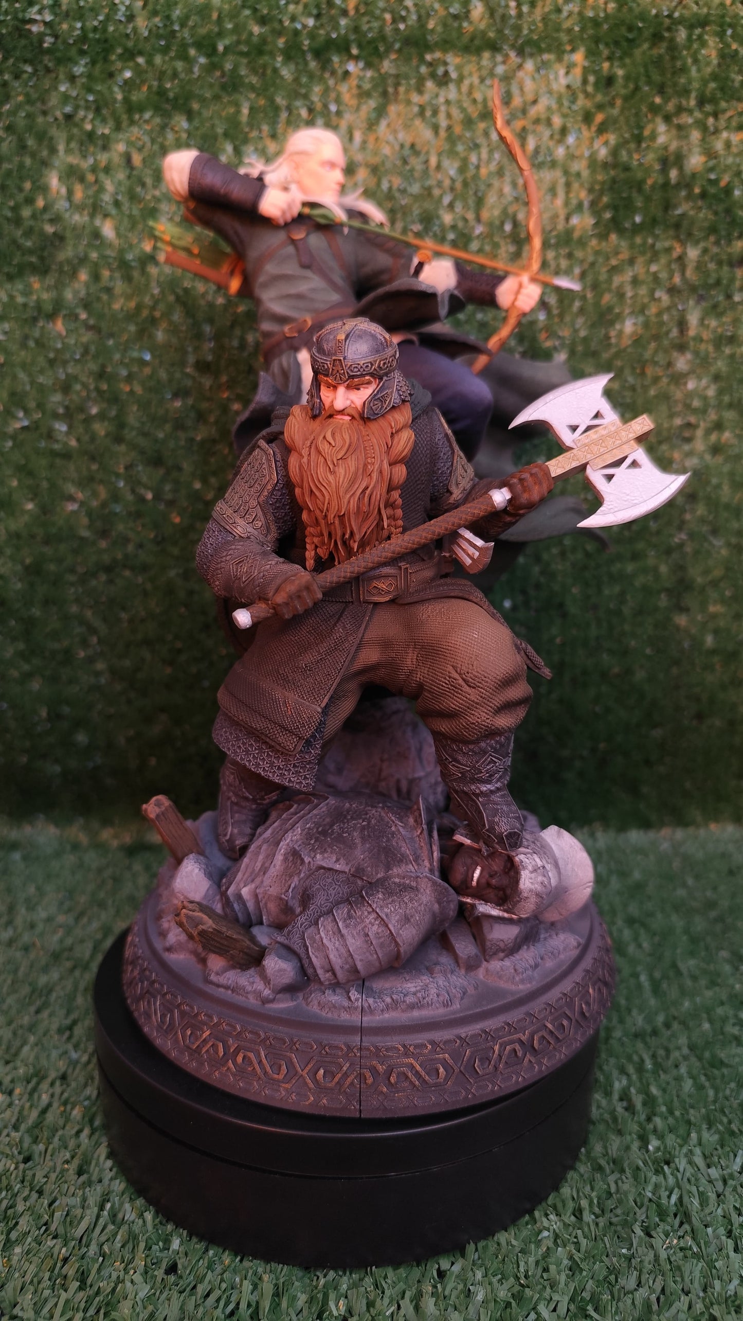 GIMLI AND LEGOLAS · Lord of the Rings · 1:10 Scale