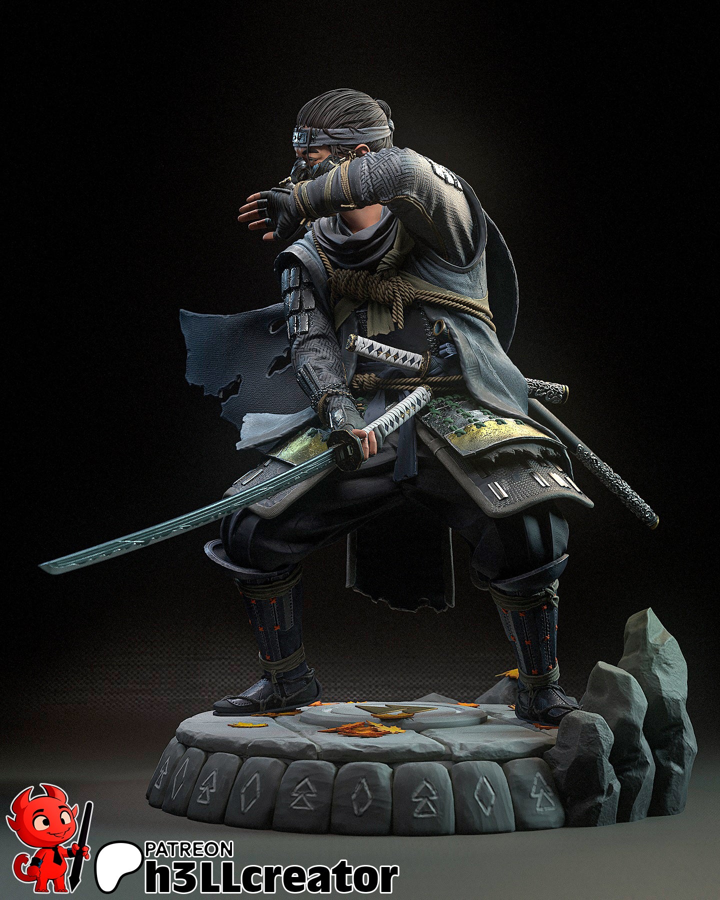 JIN SAKAI · Ghost of Tsushima · 250mm