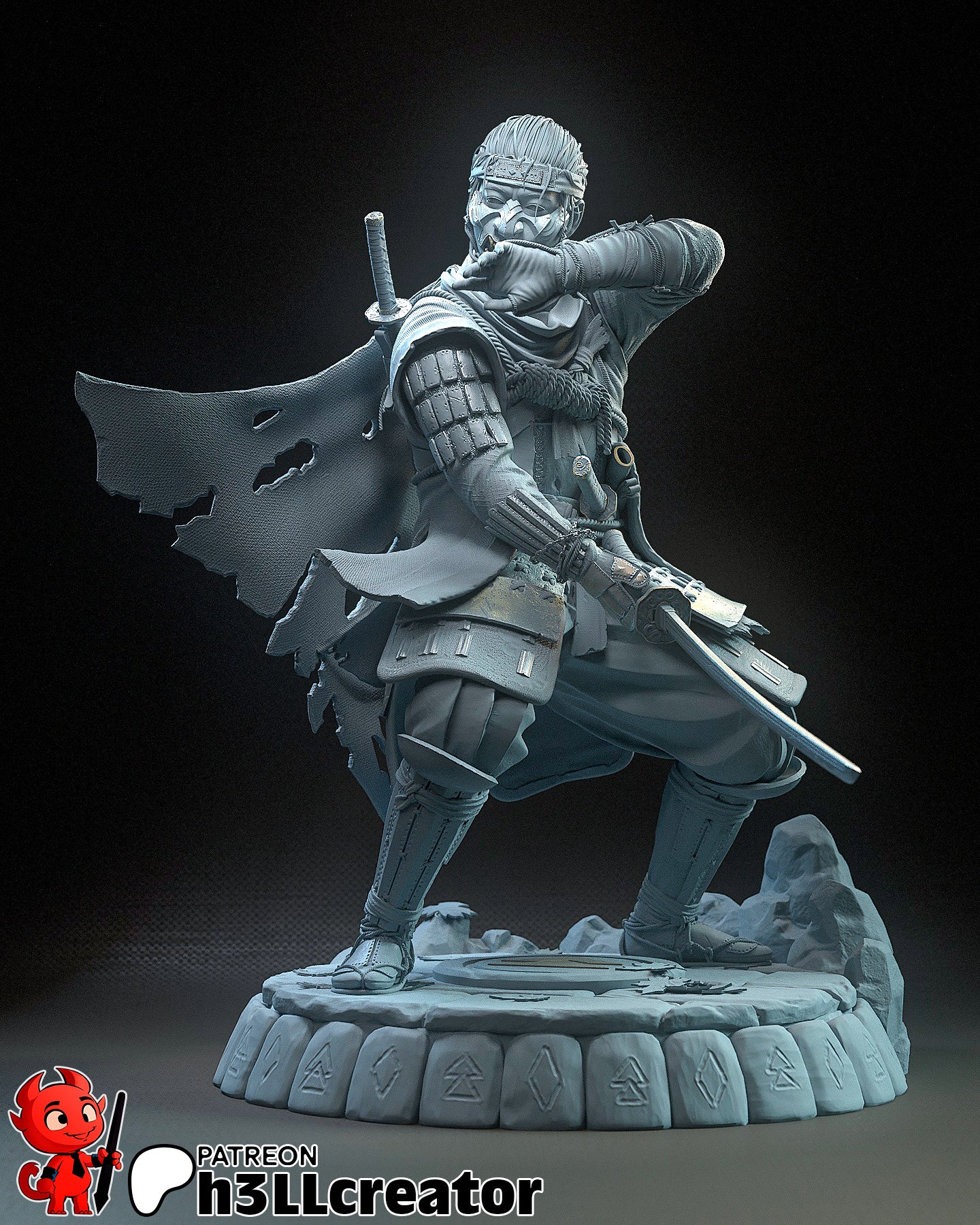 JIN SAKAI · Ghost of Tsushima · 250mm