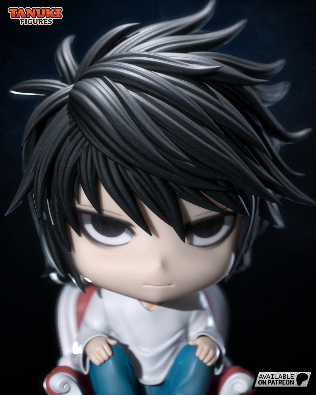 L Chibi - Death Note - 6.5 cm