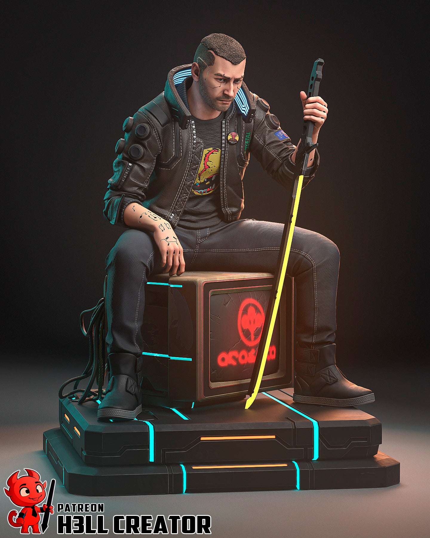 V from Cyberpunk 2077 · 1:6 scale