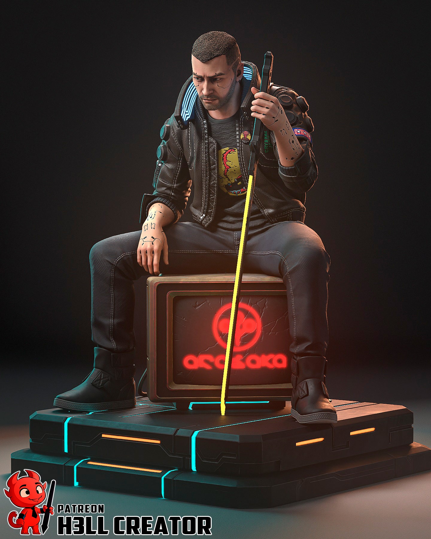 V from Cyberpunk 2077 · 1:6 scale