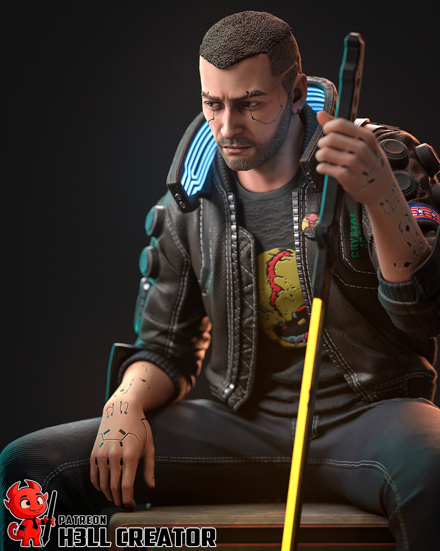 V from Cyberpunk 2077 - 1:6 scale