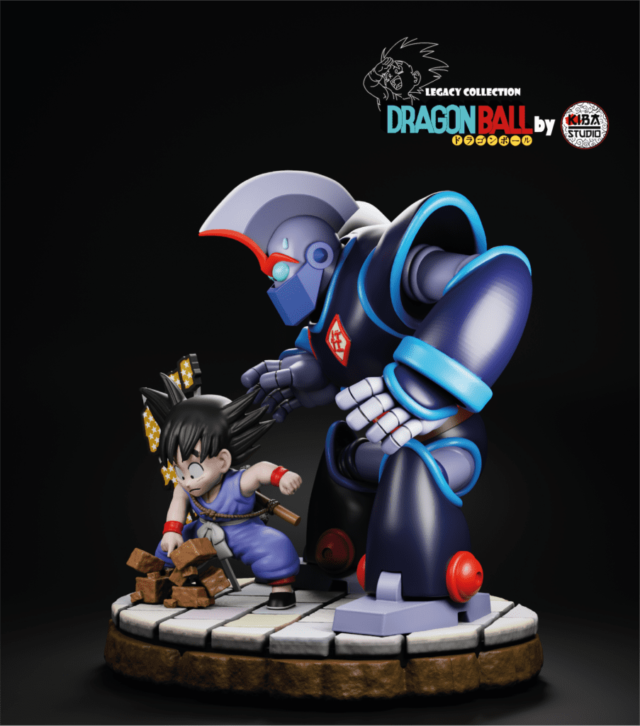 Goku vs Oolong - Dragon Ball - 1:6