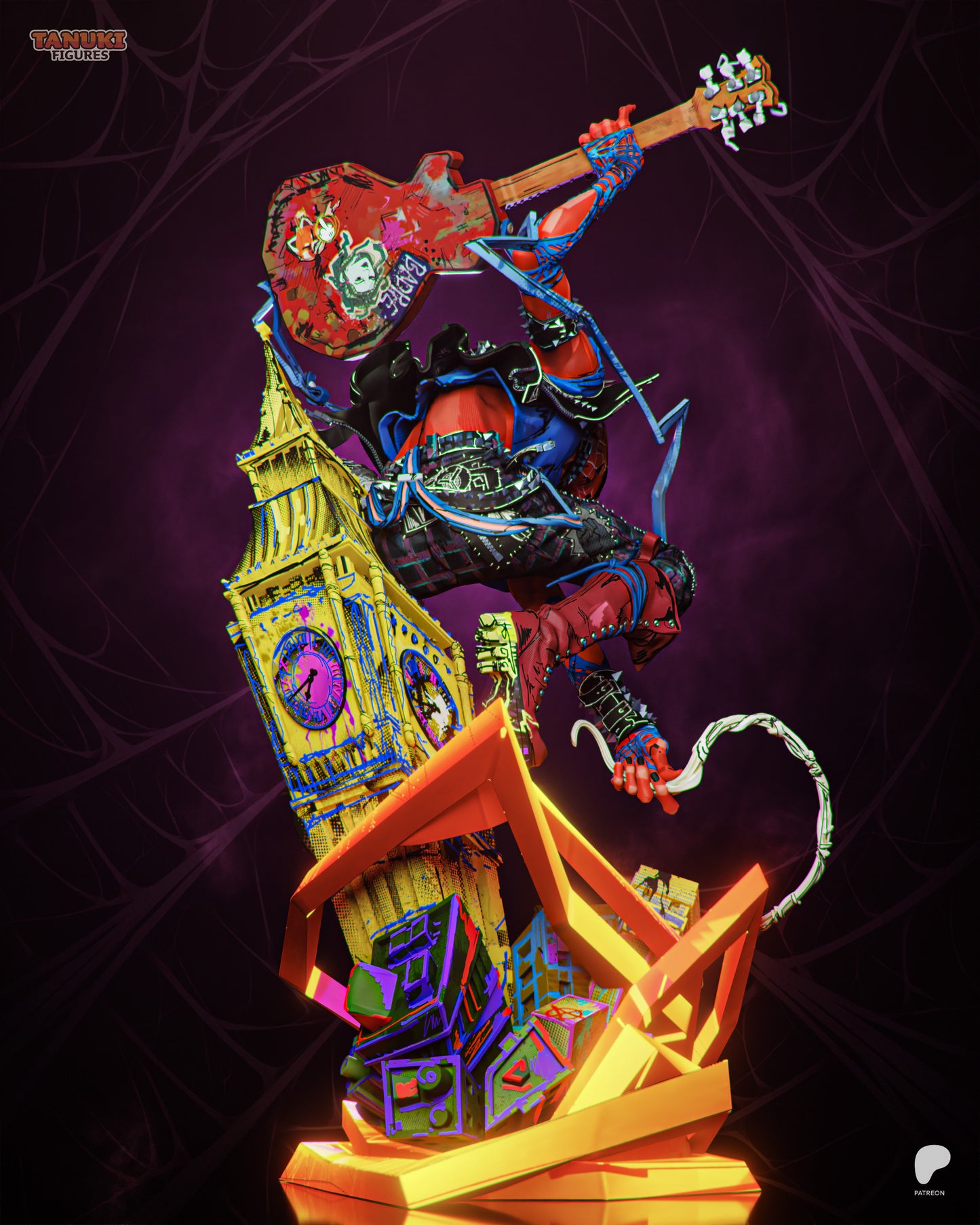 Spider-Punk - 13.4 in