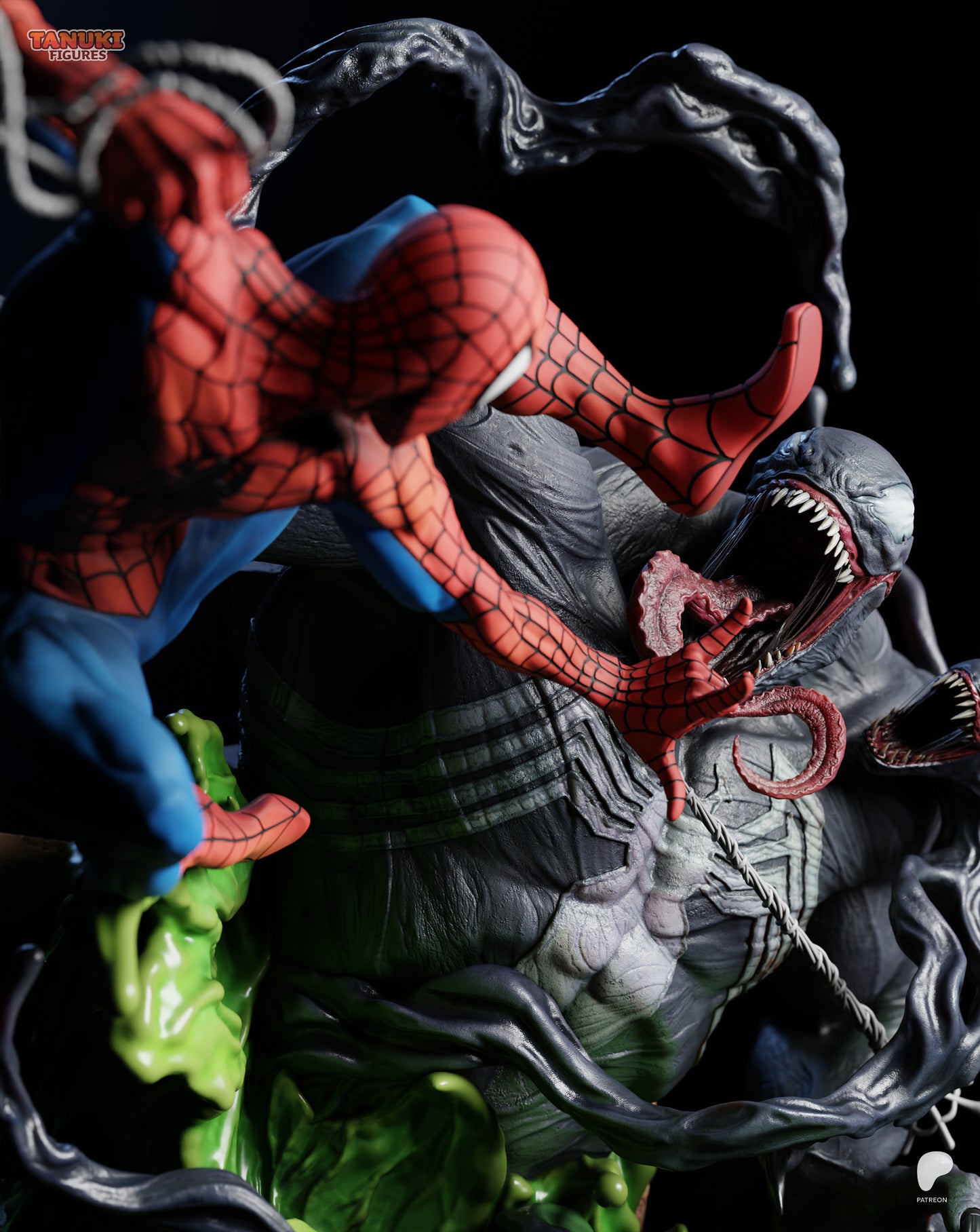 Spider-Man VS Venom - 35cm