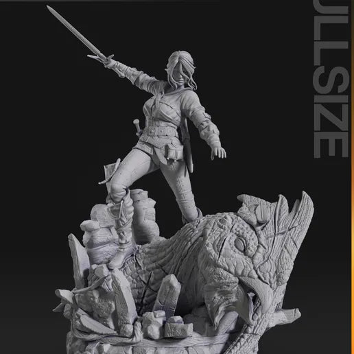 The Eclipse Warrior - 22.7 cm