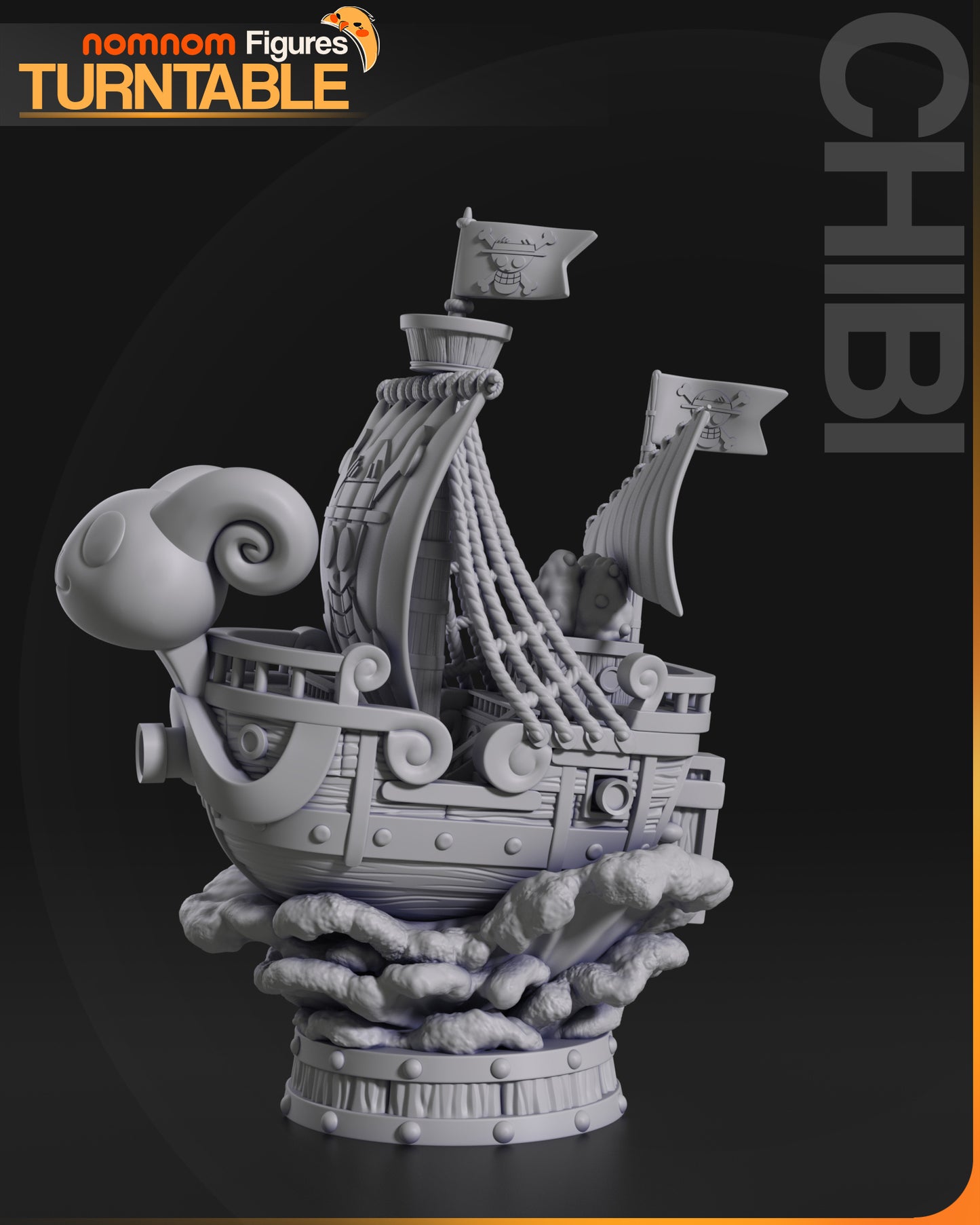 Going Merry Chibi - One Piece - 20 cm