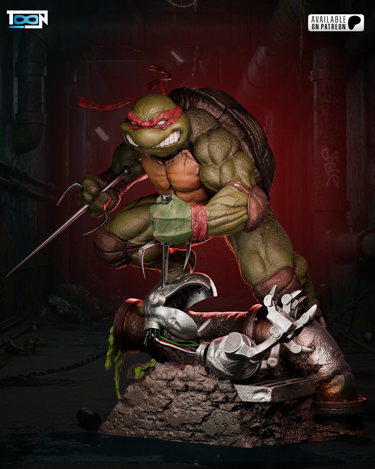 Raphael - Tortues Ninja - 43 cm