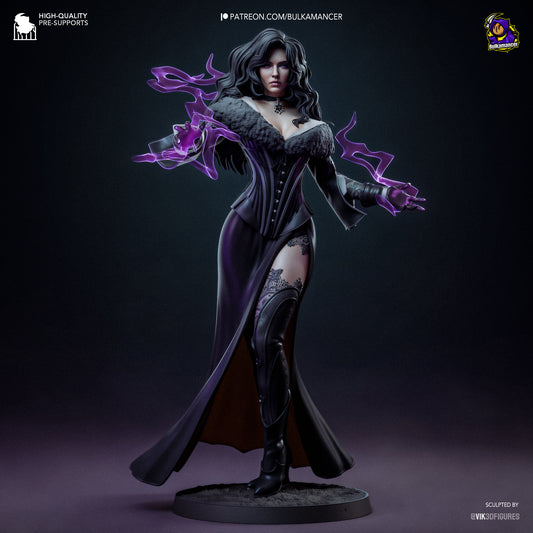 Raven Lady - 9.57 in