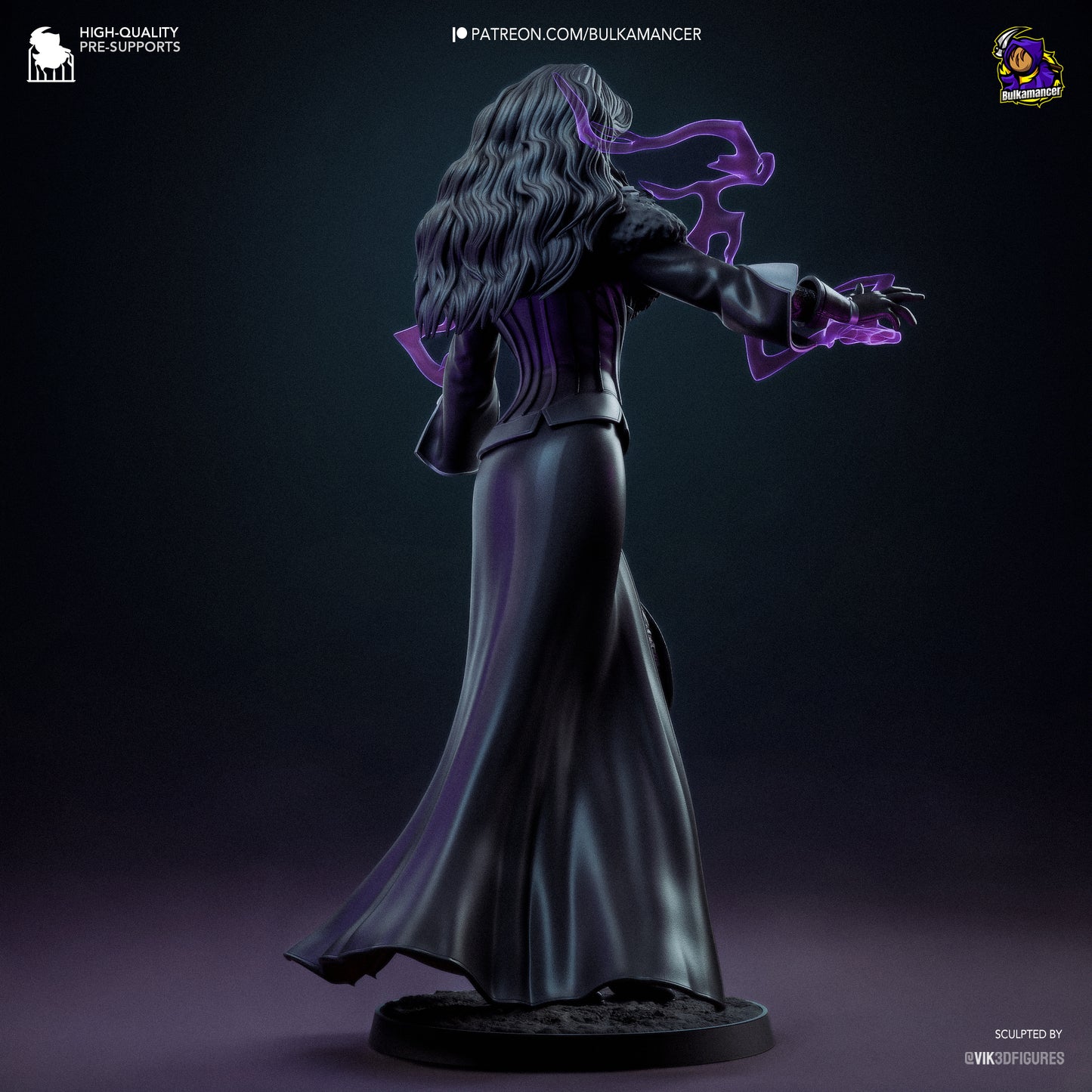 La Dama del Cuervo - 24,3 cm