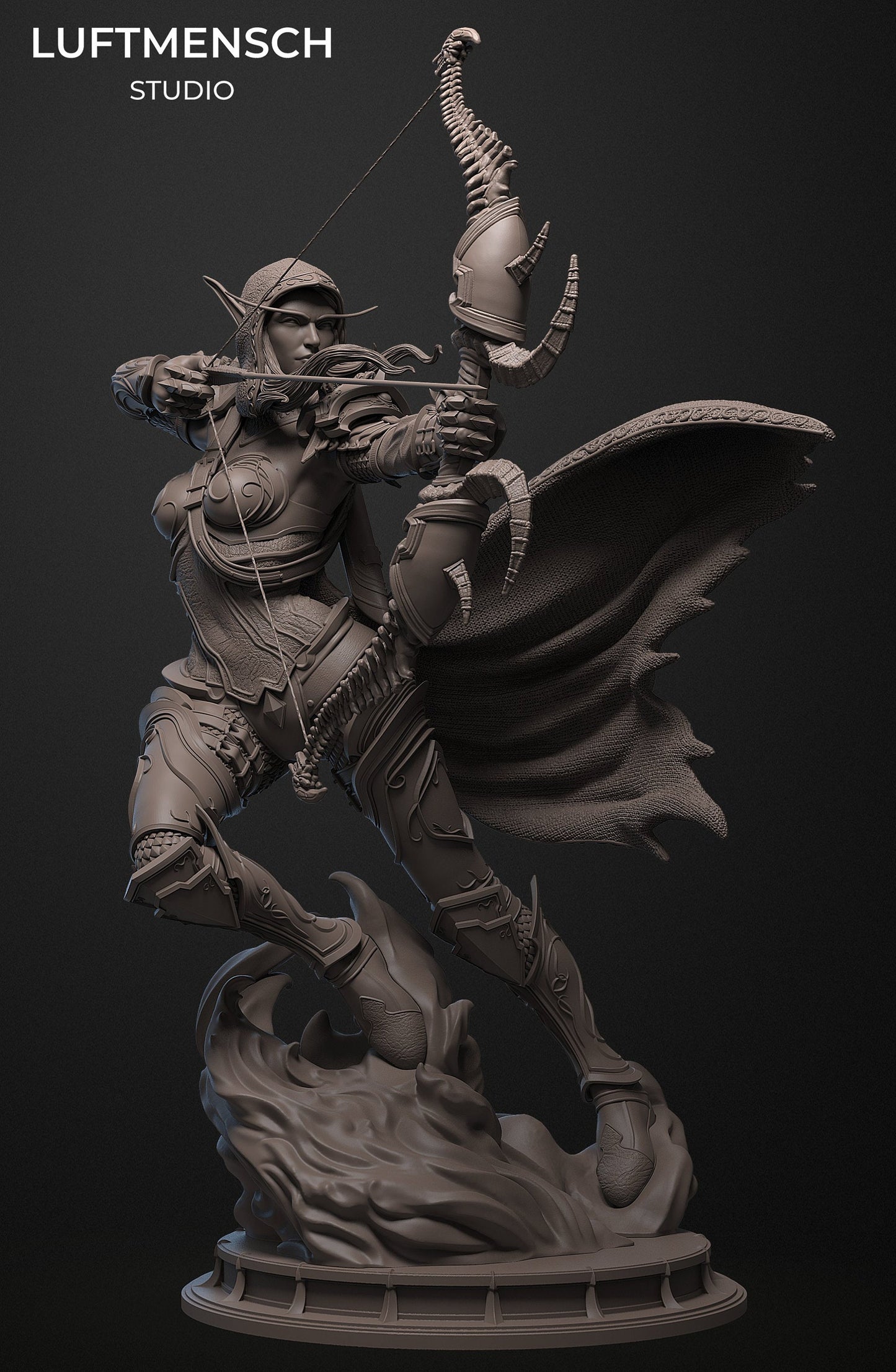 SYLVANAS WINDRUNNER · World Of Warcraft · 1:10 scale