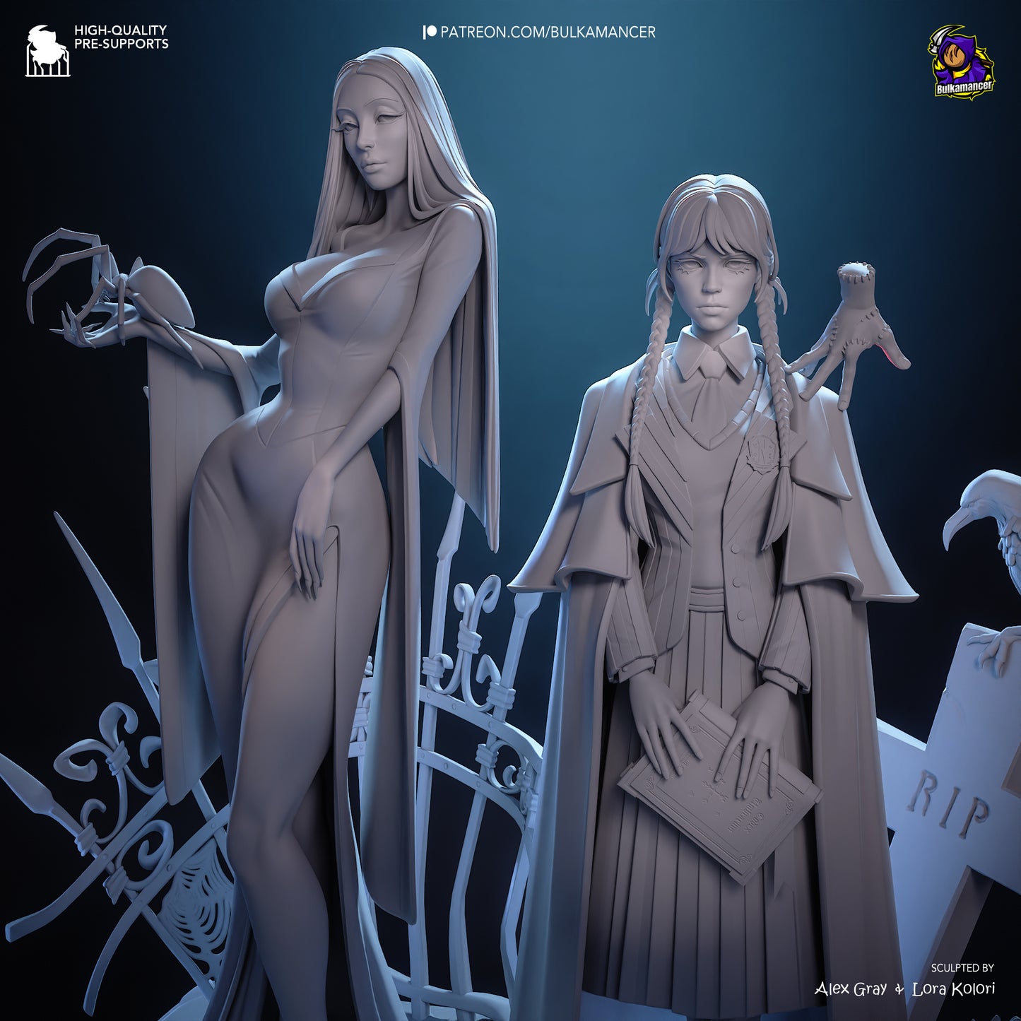 Mercredi et Morticia - La Famille Addams 1:6