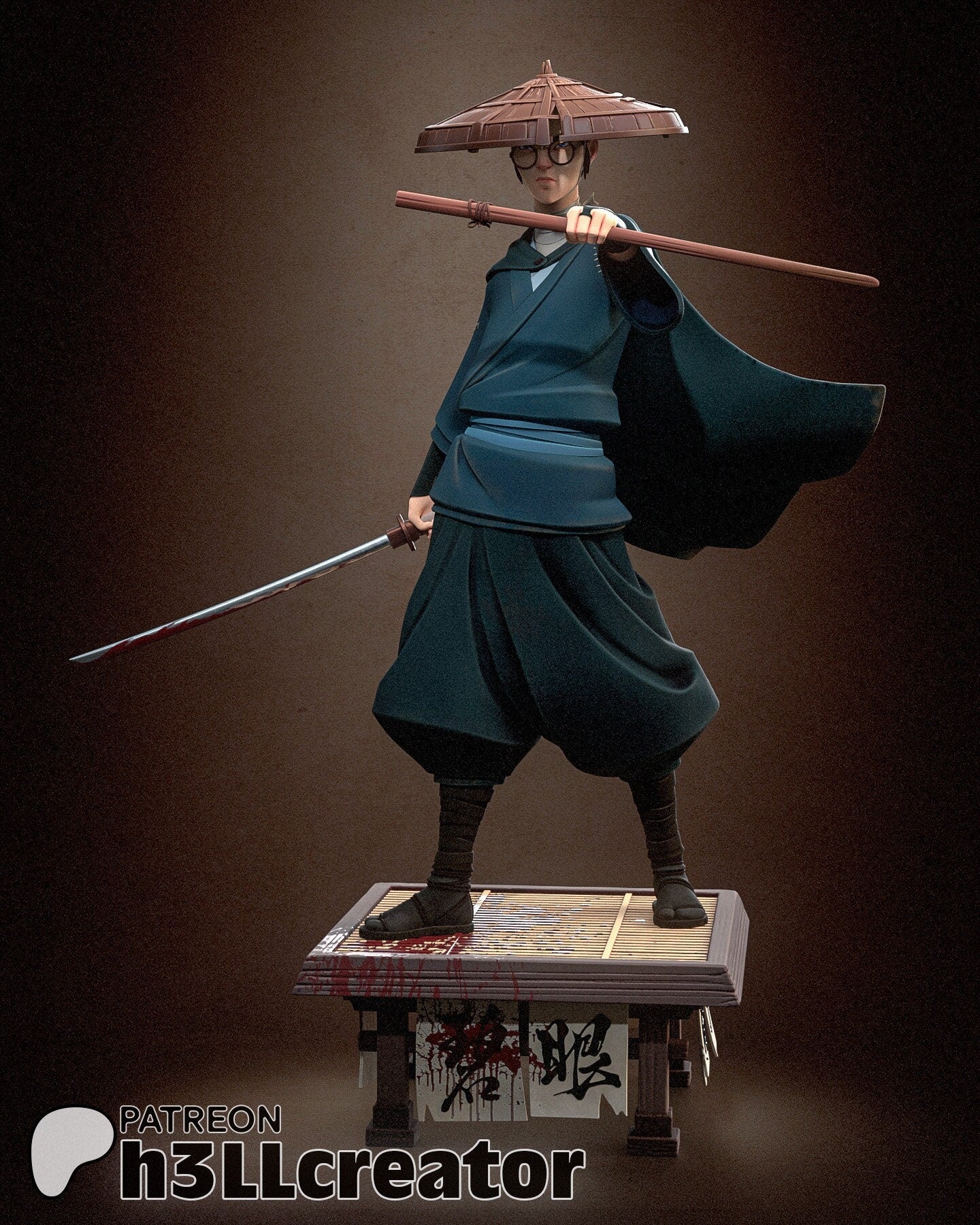 MIZU · Blue Eye Samurai · 181 mm