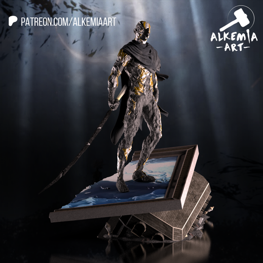 El Conservador del Lienzo — vista 2 del modelo en color