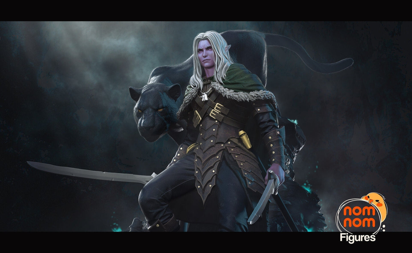 Drizzt DoUrden · BALDUR'S GATE 3 · 1:10 Scale