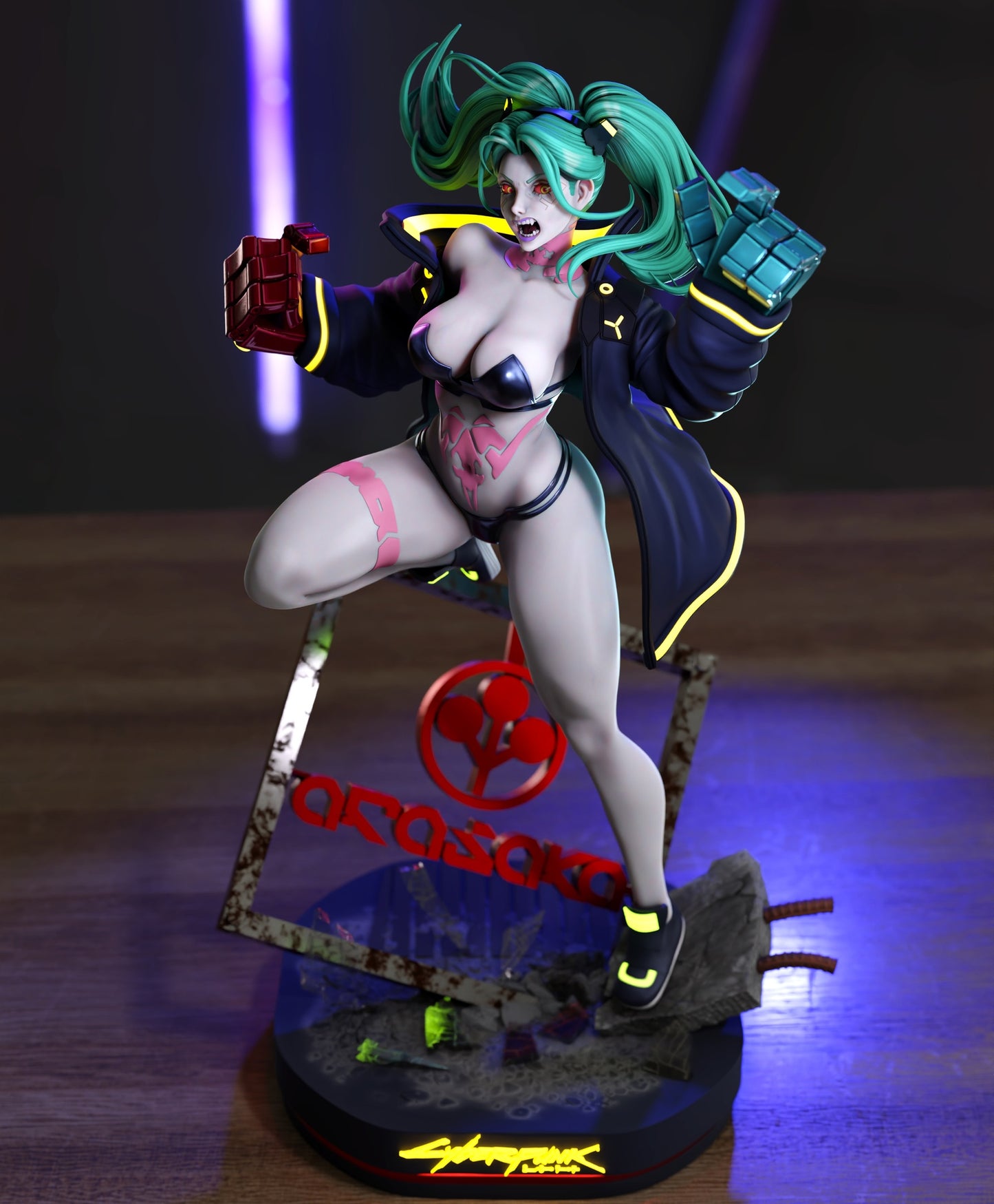 Rebecca · CYBERPUNK 2077 EDGERUNNERS · NSFW Option