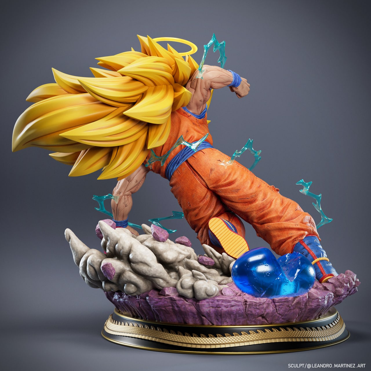 Goku SSJ3 - Dragon Ball Z - 35 cm