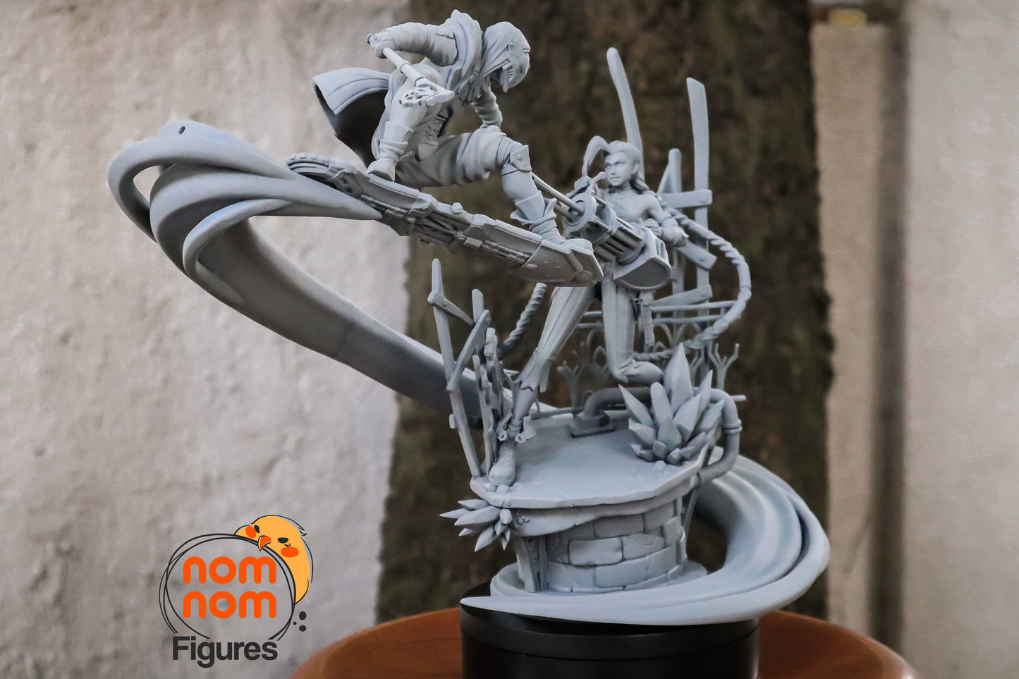 Diorama Caos contra Tiempo - 27,1 cm