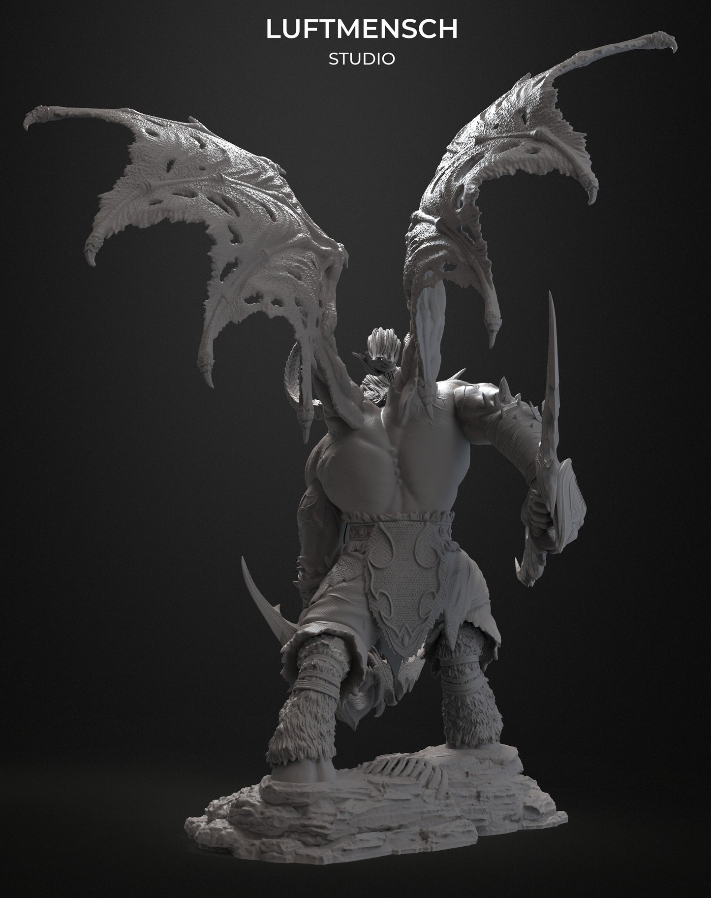 Illidan Stormrage Resina 12K · 1:6 scale