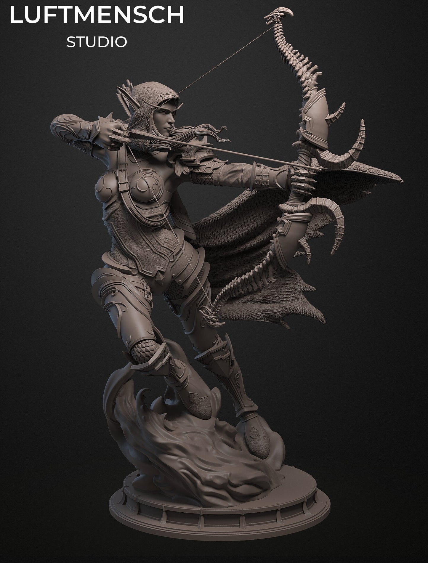 SYLVANAS WINDRUNNER · World Of Warcraft · 1:10 scale