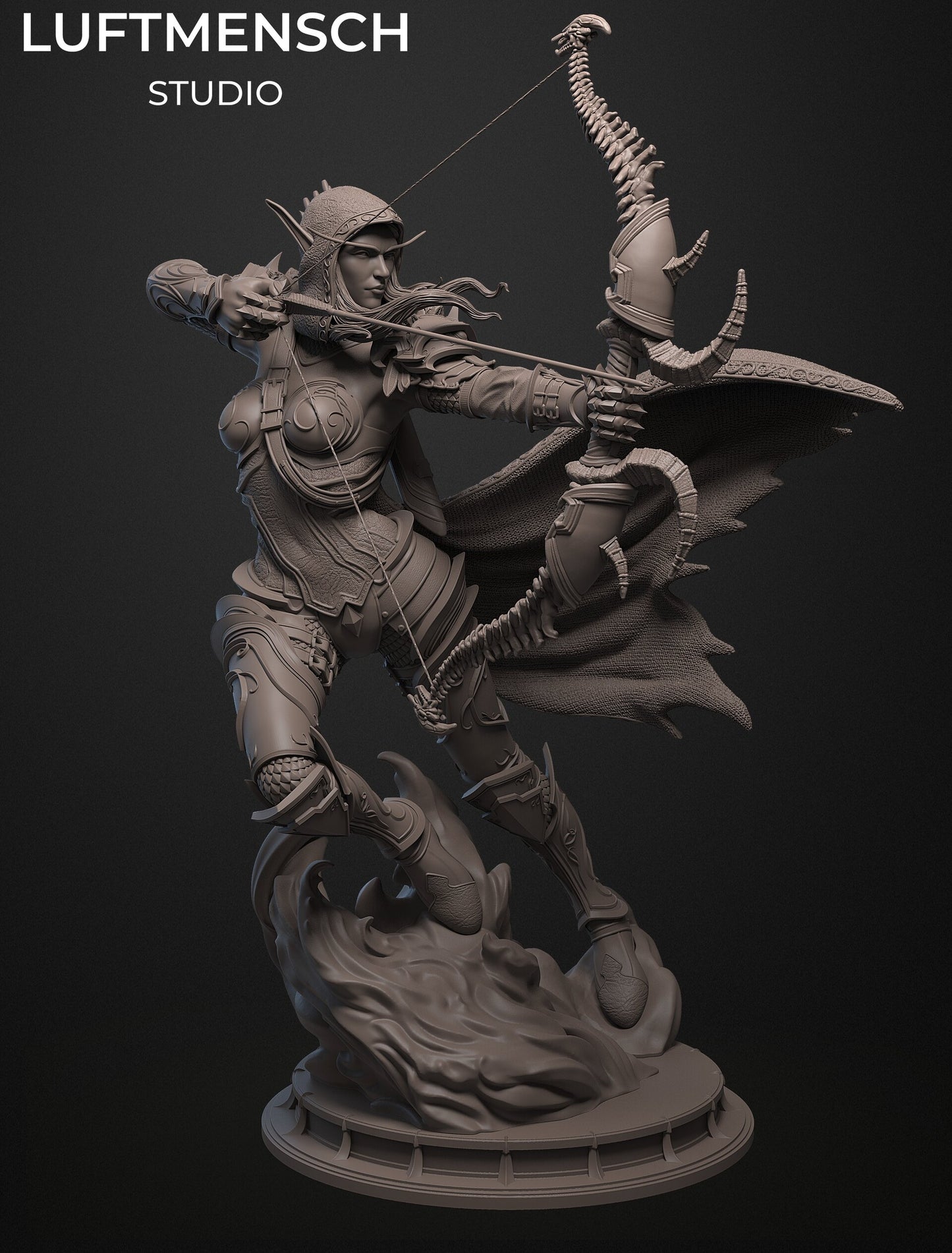SYLVANAS WINDRUNNER · World Of Warcraft · 1:10 scale