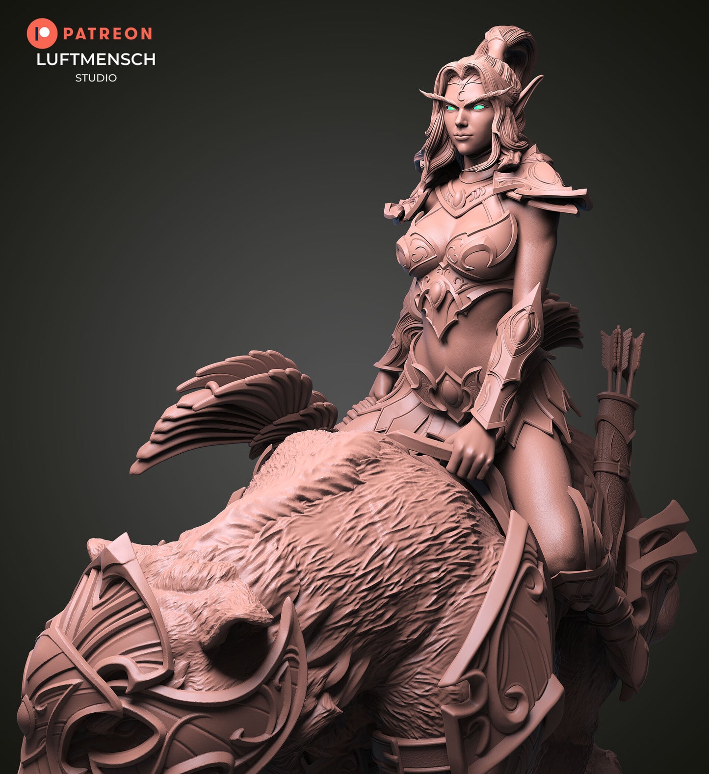Tyrande Y Ashalah · WORLD OF WARCRAFT · 218mm y 349mm