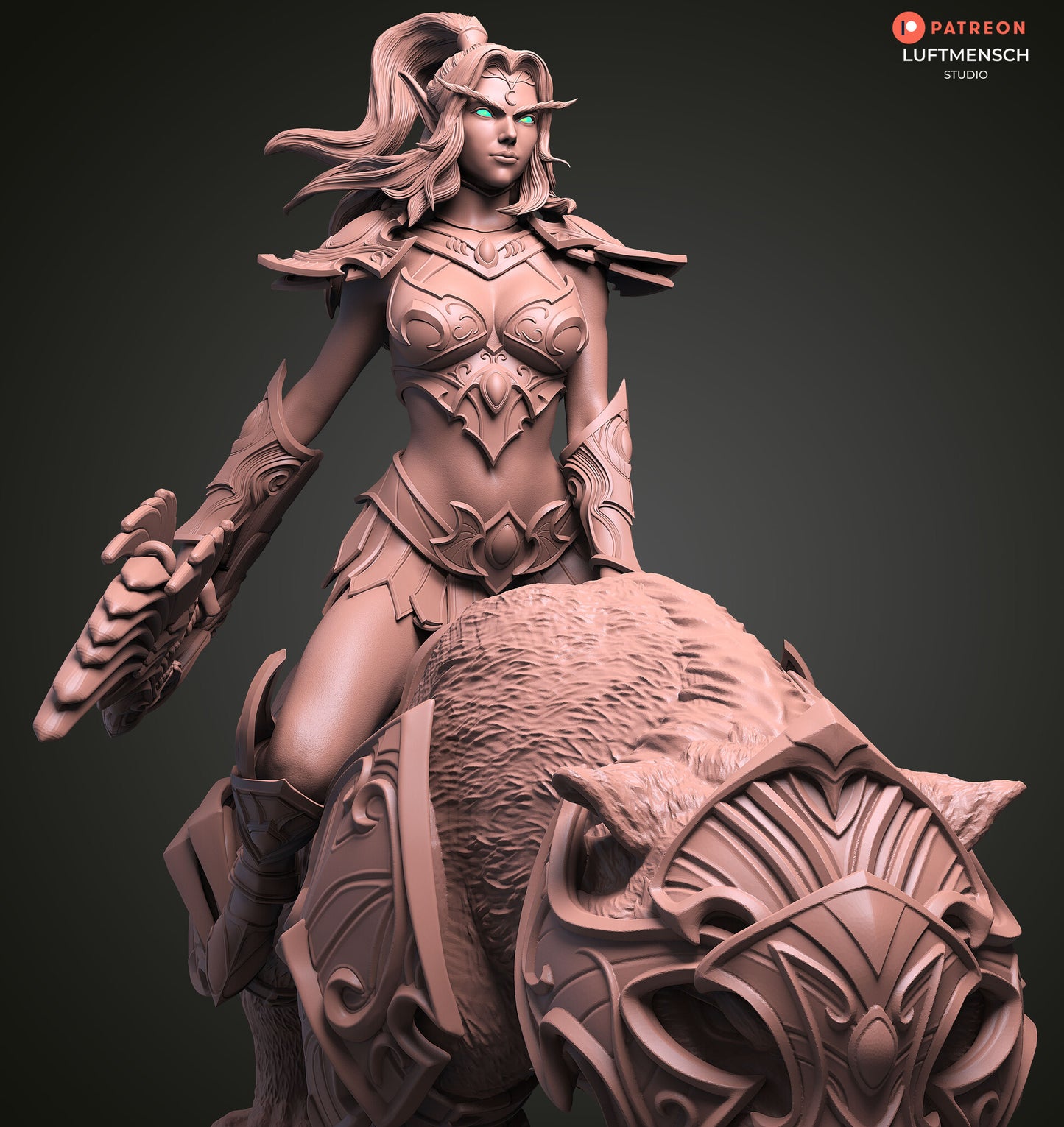 Tyrande Y Ashalah · WORLD OF WARCRAFT · 218mm y 349mm