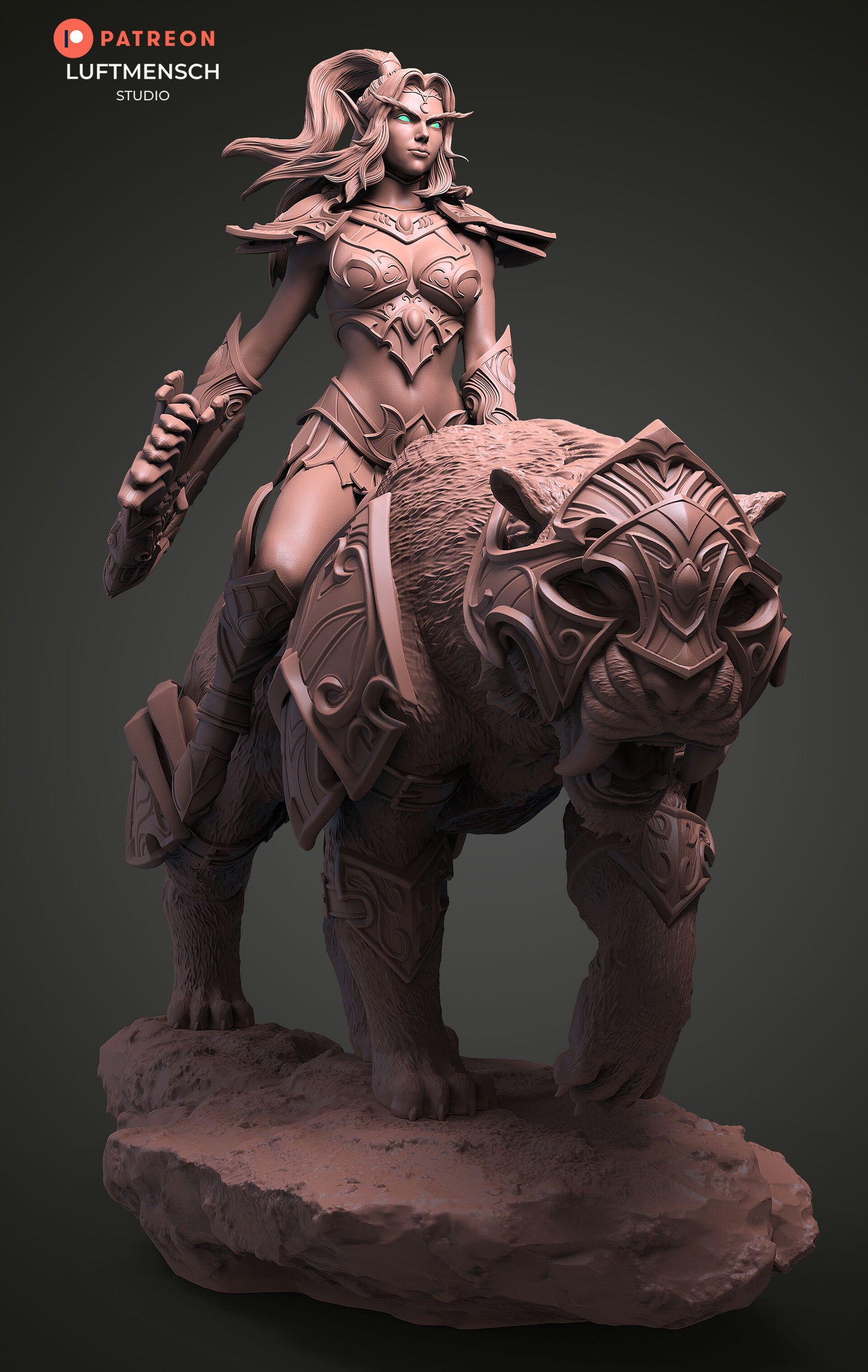 Tyrande Y Ashalah · WORLD OF WARCRAFT · 218mm y 349mm